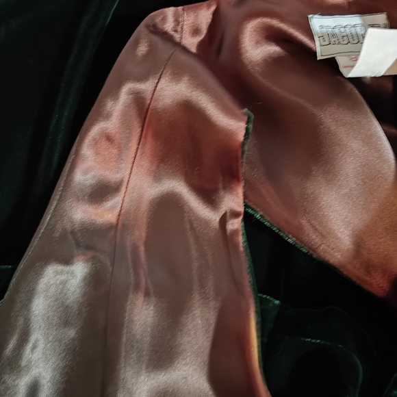 Jacob Jr. Green velvet dress - Picture 4 of 5